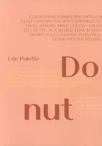 دفتر یادداشت بی خط LIFE PALETTE (طرح DONUT،کد 480)