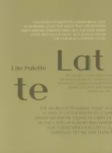 دفتر یادداشت بی خط LIFE PALETTE (طرح LATTE،کد 473)