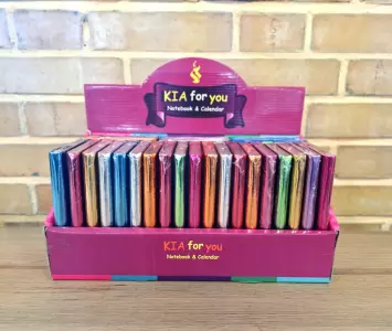 مجموعه دفتر یادداشت خط دار (برای تو،FOR YOU)،همراه با استند (25جلدی،چند رنگ،کشدار)