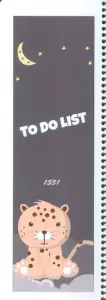 دفترچه یادداشت (to do list،کد 1531)،(سیمی)
