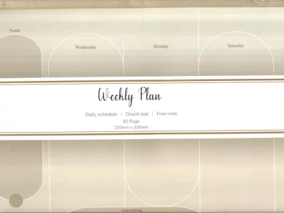 دفتر برنامه ریزی (پلنر هفتگی،WEEKLY PLANNER)،(کد 885)