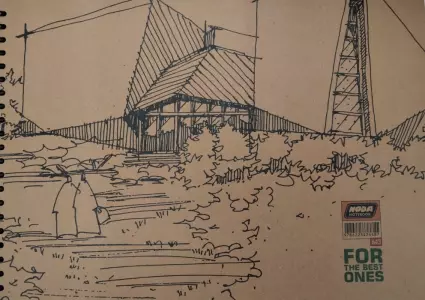 دفتر طراحی A3 (کد 643)،(سیمی)