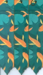 مجموعه نشانه کتاب (بوک مارک،کد N81)،(3عددی،چوبی)