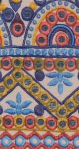 دفتر یادداشت خط دار پارچه ای (کد00260)