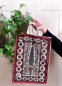 کیف پارچه ای قدیما 42*31 (کد SB-33)