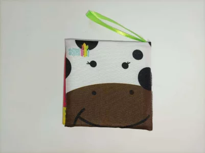 کتاب پارچه ای حیوانات اهلی (تک زبانه)