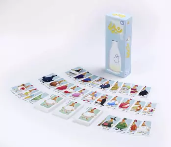 بسته بازی رومیزی کارتی شیر مرغ (دستجمی)،(باجعبه)