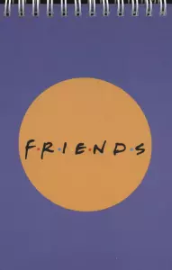 دفتر یادداشت خط دار دوستان (FRIENDS،کد 280)،(سیمی)