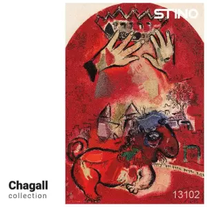 پازل شیشه ای استینو 1000 تکه طرح شاگال (کد 13102)،(باجعبه)