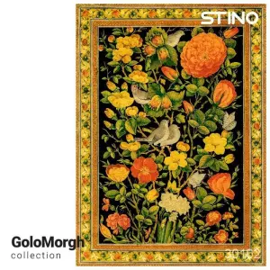 پازل شیشه ای استینو 1000 تکه طرح گل و مرغ (کد 30102)،(باجعبه)