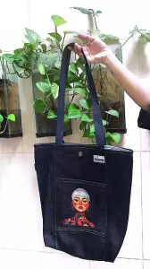 کیف پارچه ای 35*38 جین جوی (کد G-19)