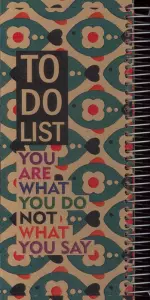 دفتر یادداشت خط دار (TO DO LIST،کد 209)،(سیمی)