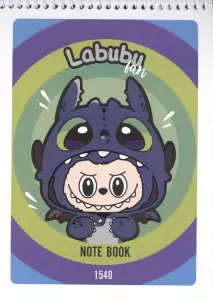 دفترچه یادداشت خط دار 50 برگ (کد 1540)،(سیمی)