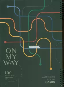 دفتر یادداشت ON MY WAY (طرح قطار)،(سیمی)