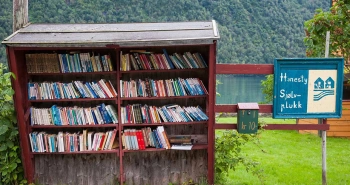 روستایی در نروژ؛ بهشت کتاب‌دوستان