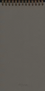 دفتر یادداشت خط دار پارچه ای کلاسیک خبرنگاری 70 برگ (بیزینسی،کد 277)،(3رنگ،سیمی،چرم)