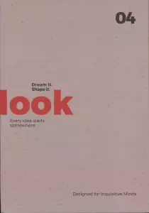 دفتر یادداشت خط دار WORD (طرح LOOK)