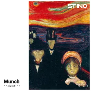 پازل شیشه ای استینو 500 تکه طرح مونک (کد 14105)،(باجعبه)