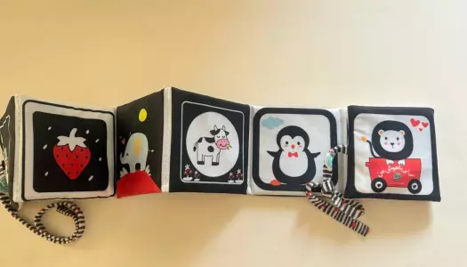 کتاب پارچه ای سوت دار نی نی باهوش من
