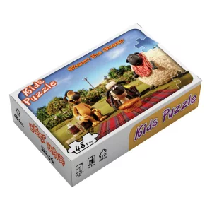 بسته پازل بره ی ناقلا (48تکه،باجعبه)