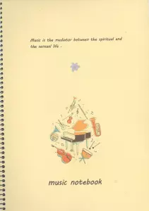 دفتر نت 5 خط 25 برگ (کد N101)،(سیمی)