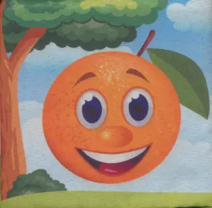 کتاب پارچه ای میوه ها