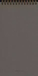 دفتر یادداشت خط دار پارچه ای کلاسیک خبرنگاری 70 برگ (بیزینسی،کد 277)،(3رنگ،سیمی،چرم)