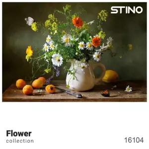 پازل شیشه ای استینو 1000 تکه طرح گل (کد 16104)،(باجعبه)