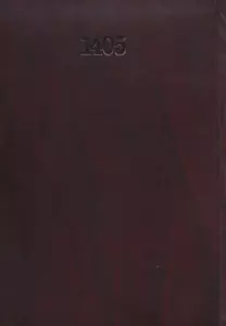 تقویم کلاسیک روزشمار 1405 (چرم،پل دار)