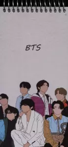 دفتر یادداشت BTS (کد b4)،(سیمی)