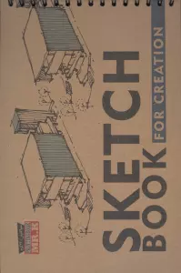 دفتر طراحی A4 (کد 523)،(سیمی)