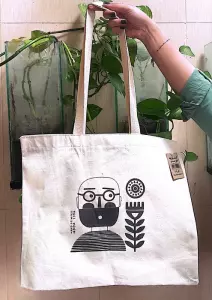 کیف پارچه ای متوسط متقال (کد 409)