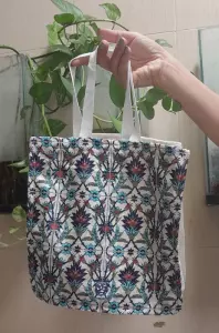 کیف پارچه ای قدیما 25*24 (کد KM-38)