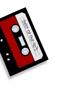 دفتر یادداشت خط دار RETRO (طرح BEST OF THE 90'S،کد 971)