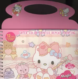 کتاب جادویی کیتی در تعطیلات (همراه با ماژیک جادویی)،(سیمی)