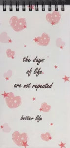 دفترچه یادداشت (to do list،کد 705)،(سیمی)