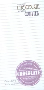 دفتر یادداشت چه کنم های هفته (طرح شکلات،کد 157)