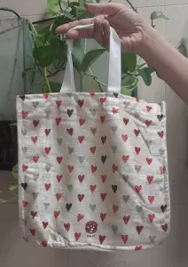 کیف پارچه ای قدیما 25*24 (کد KM-37)