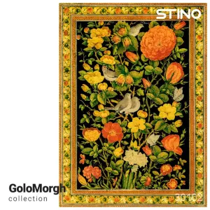پازل شیشه ای استینو 260 تکه طرح گل و مرغ (کد 30102)،(باجعبه)