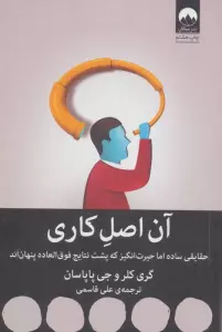 آن اصل کاری (حقایقی ساده اما حیرت انگیز که پشت نتایج فوق العاده پنهان اند)
