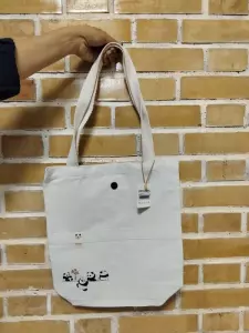کیف پارچه ای جیب دار 34*32 جین جوی (کد W1)