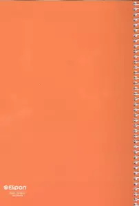 دفتر خط دار تک رنگ 100 برگ (کد 802)،(چند رنگ،سیمی)