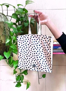 کیف پارچه ای 25*25 (کد KM-33)