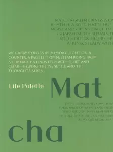 دفتر یادداشت بی خط LIFE PALETTE (طرح MATCHA،کد 466)