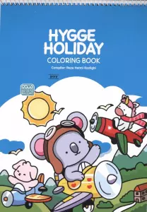 کتاب رنگ آمیزی (طرح HYGGE HOLIDAY،کد 1667)،(سیمی)