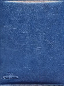 دفتر کلاسوری خط دار 26 حلقه یدک خور (کد 00341)،(چرم)