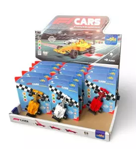 بسته اسباب بازی ماشین مسابقه ای (CARS)،(18عددی،باجعبه)