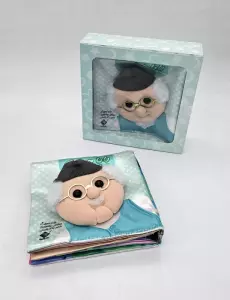 کتاب پارچه ای بابا جون (2زبانه،باجعبه)